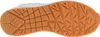 The sole of a white shoe with a brown rubber sole. Náhled obrázku produktu