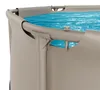 VirtuFit Rundbecken Ø244 x 76 cm Beige mit Filterpumpe Produktbild-Vorschau 13