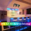 ZMH LED Deckenleuchte Schwarz 2ER Deckenstrahler: GU10 Produktbild-Vorschau 7