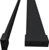 Duschparadies 140x200cm 8mm NANO Glas Walk In Schwarz  Produktbild-Vorschau 10