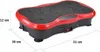 A red and black vibrating platform with dimensions indicated by white lines and text. Náhľad obrázku produktu