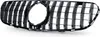 Sport Kühlergrill Frontgrill Schwarz Glänzend Chrom für Produktbild-Vorschau 2