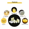 Diagram illustrating features of LED candles. Produktbild-Vorschau