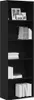 Möbel Bücherregal Schwarz Eichen-Optik 60x30x189 cm Produktbild-Vorschau 4