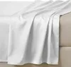 Spannbettlaken aus Satin-Baumwolle 140x200 Weiss Produktbild-Vorschau 1
