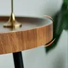 360Home moderne runder Couchtisch Beistelltisch Produktbild-Vorschau 3