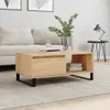 vidaXL Konferenční stolek Sonoma Dub 90x50x36,5 cm odvozený Náhled obrázku produktu 2