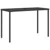 5-tlg. Garten-Essgruppe mit Kissen Schwarz Poly Rattan Produktbild-Vorschau 8