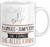 Bungee-Jumperin Geschenk Tasse Becher Die Frau Die Allen Produktbild-Vorschau 1