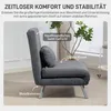 Fauteuil-lit HOMCOM 3-en-1 pliable, canapé-lit avec Voir les images du produit 6