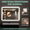 GIMBELEN Badezimmerspiegel Led Badspiegel 80x60 cm, Produktbild-Vorschau 5