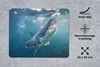 MuchoWow® Mauspad Mousepad Weißer Hai in der Nähe der Produktbild-Vorschau 2