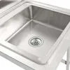 vidaXL Kuchyňský dřez Single Bowl z nerezové oceli Náhled obrázku produktu 4