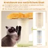 COSTWAY Kraboom, kleine krabpaal, 69 cm, kattenboom met Productafbeelding-voorbeeld 6