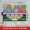 WM 2026 Spielplan DIN A1 Poster zum Eintragen – Fußball WM Produktbild-Vorschau 3