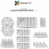 Magnetická stavebnica Connetix – priehľadná – 34 dielov Náhľad obrázku produktu 2