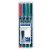 Staedtler Lumocolor 313 WP4, Černá, Modrá, Zelená, Červená, Náhled obrázku produktu 12