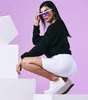 Urban Classics Dámske šortky s vysokým pásom - Weiß - S Náhľad obrázku produktu 5
