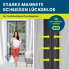Hoberg Tür-Insektenschutz - 80 x 210 cm - Schwarz Produktbild-Vorschau 3