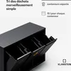 Klarstein Ordnungshüter 3 Poubelle - Tri sélectif 45 L avec Voir les images du produit 2