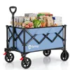 Sekey Bollerwagen faltbar 150 kg mit Bremsen, klappbarer Produktbild-Vorschau 1