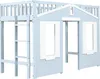 Letto a castello per bambini Merax 90x200 cm con montaggio Anteprima dell’immagine prodotto 9
