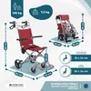 Mobiclinic Transportrollstuhl aus Aluminiumlegierung, Produktbild-Vorschau 2