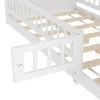 Kinderbett mit Lattenrost und Zaun (90x200 cm) Produktbild-Vorschau 10