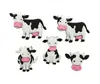 Dress It Up Knöpfe mit Tiermotiven : Witzige Kühe, Mooove Produktbild-Vorschau 1