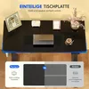 FLEXISPOT EN1 Höhenverstellbarer Schreibtisch 120x60cm Produktbild-Vorschau 4