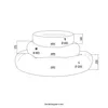 Home Deluxe - Letto per animali MUFFIN - dimensioni: 60 x Anteprima dell’immagine prodotto 6