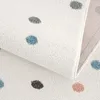 Teppich Kinderzimmer Punkte - 120 cm Rund - Creme mit Produktbild-Vorschau 5