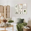 Boho Leinwand Poster Set, Salbeigrüne Geometrische Produktbild-Vorschau 3