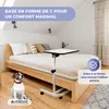 Table d'appoint Réglable avec roulettes Pliable Mobiclinic Voir les images du produit 6
