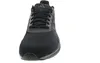A close-up, front-facing view of a black Adidas running shoe against a white background. Podgląd zdjęcia produktu