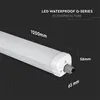 v_tac LED Feuchtraumleuchte 120cm 36W 4320lm 6400K IP65 Produktbild-Vorschau 9