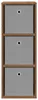 vidaXL Sideboard mit Schubladen Altholz 30,5 x 27 x 84,5 cm Produktbild-Vorschau 5