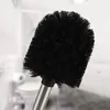3er Set Toilettenbürste, Schwarz Bürstenkopf mit Edelstahl Produktbild-Vorschau 5