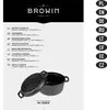 Browin Gusseisen-Topf Mit Pfanne, 5 L + 1 L Produktbild-Vorschau 12