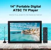 Přenosný digitální televizní přehrávač s 14palcovou Náhled obrázku produktu 8