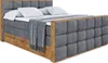 ALTDECOR Boxspringbett mit Matratze und Lattenrost, Topper, Produktbild-Vorschau 2