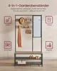 VASAGLE Kleiderständer, Garderobe,mit Haken, Spiegel, Produktbild-Vorschau 3