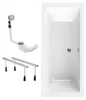 Calmwaters® Rechteck Badewannen-Set 180x80 cm mit Produktbild-Vorschau 2