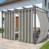 Outdoor Vorhang Extra Breit Blickdicht Wetterfest mit Ösen Produktbild-Vorschau 1