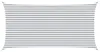 vidaXL Tente d'ombrage gris clair et blanc 6 x 3 m 100 % Voir les images du produit 1