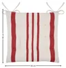 STOF | Dekorační polštář – sedák – 38 x 38 cm – červený – Náhled obrázku produktu 3