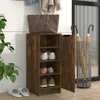 vidaXL Botník Kouřový dub 30x35x70 cm Materiál dřeva Náhled obrázku produktu 3