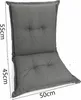 sunnypillow 2 Stück Gartenstuhlauflagen Niedriglehner 100 x Produktbild-Vorschau 3