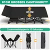 Meulbaty Camping Bett klappbar 400 kg belastbar Gästebett Produktbild-Vorschau 2