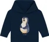 Mr. & Mrs. Panda Organic Baby Hoodie Pinguin Diät 24. - 36. Produktbild-Vorschau 1